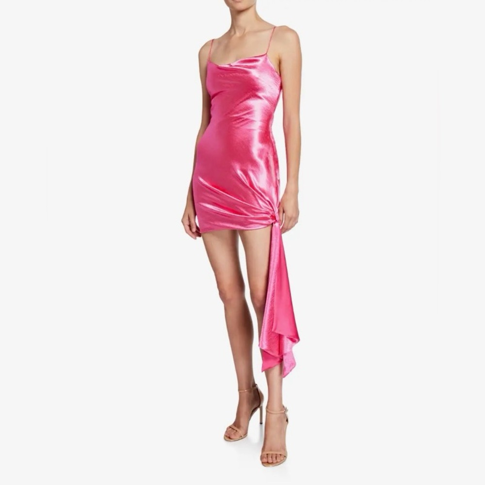 CINQ A SEPT pink mini dress